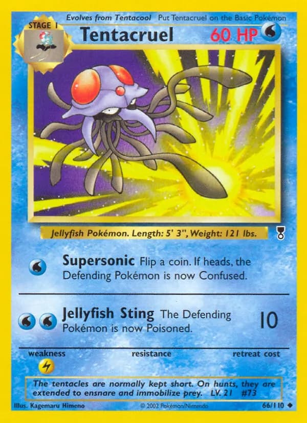 Tentacruel card in English