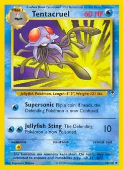 Tentacruel card in English