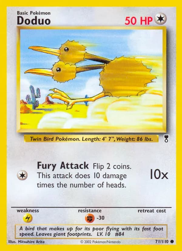 Doduo card in English