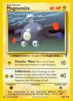 Magnemite card in English