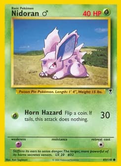 Nidoran♂ card in English