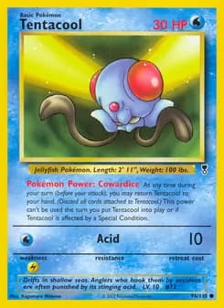 Tentacool card in English