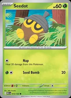 Seedot card in English