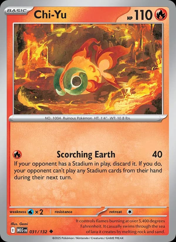 Chi-Yu card in English