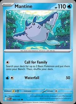 Mantine card in English
