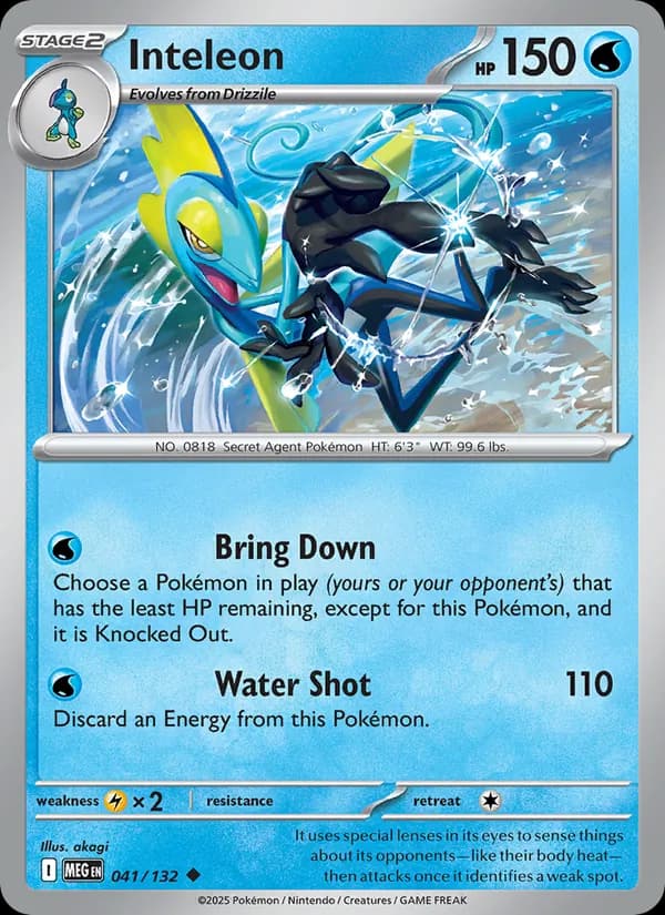 Inteleon card in English