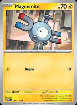 Magnemite card in English
