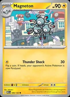 Magneton card in English