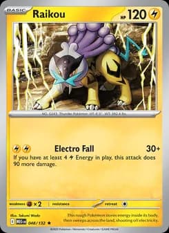 Raikou card in English