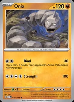 Onix card in English