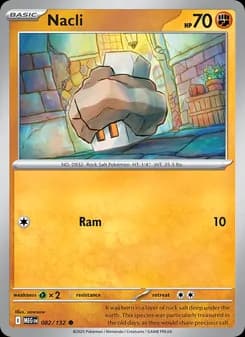 Nacli card in English