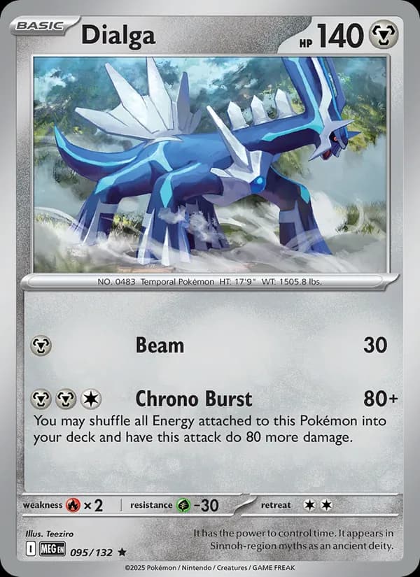 Dialga card in English