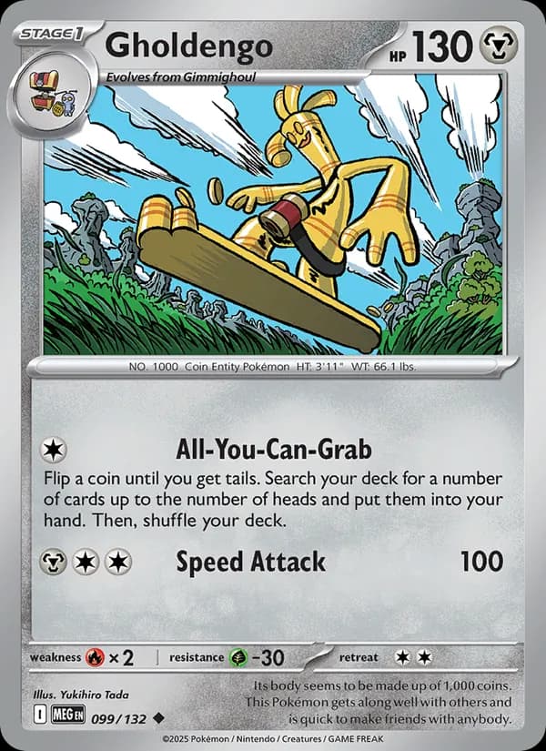 Gholdengo card in English