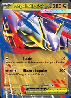 Mega Latias ex card in English