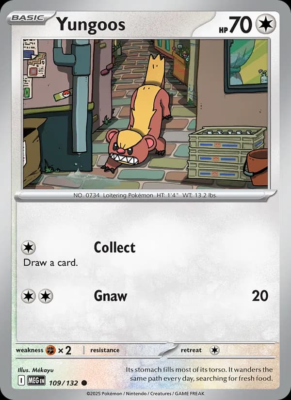 Yungoos card in English