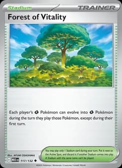 Forest of Vitality card in English