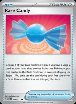 Rare Candy card in English
