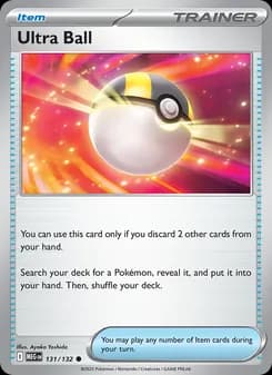 Ultra Ball card in English