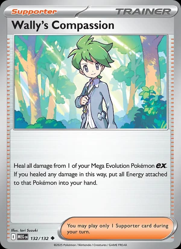 Wally's Compassion card in English