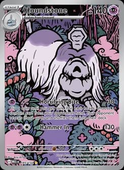 Houndstone card in English