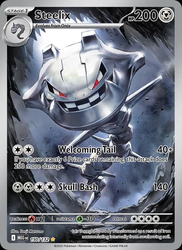 Steelix card in English