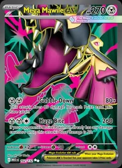 Mega Mawile ex card in English