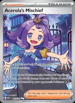 Acerola's Mischief card in English