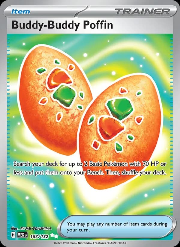 Buddy-Buddy Poffin card in English