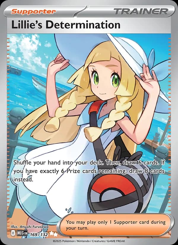 Lillie's Determination card in English