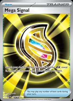 Mega Signal card in English