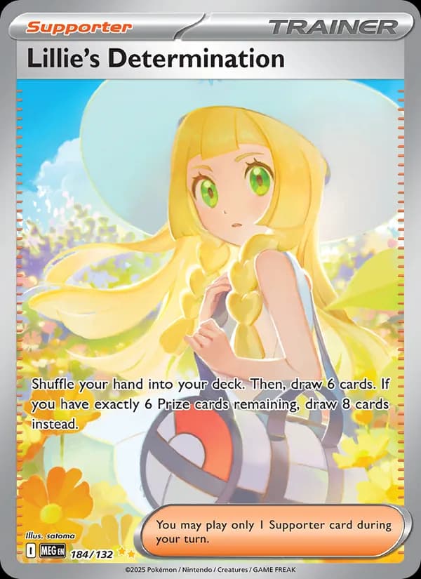Lillie's Determination card in English