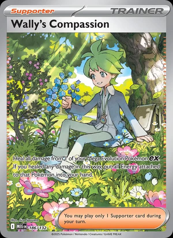 Wally's Compassion card in English