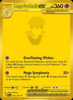 Mega Gardevoir ex card in English