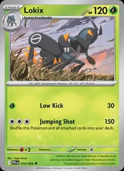 Lokix card in English