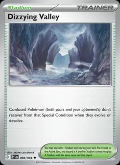Dizzying Valley card in English