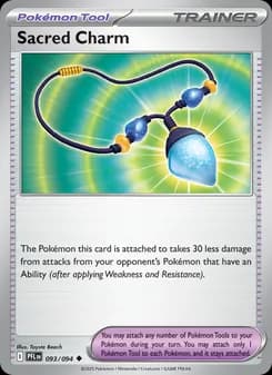 Sacred Charm card in English