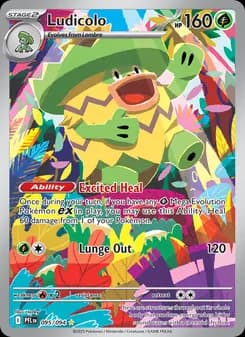 Ludicolo card in English