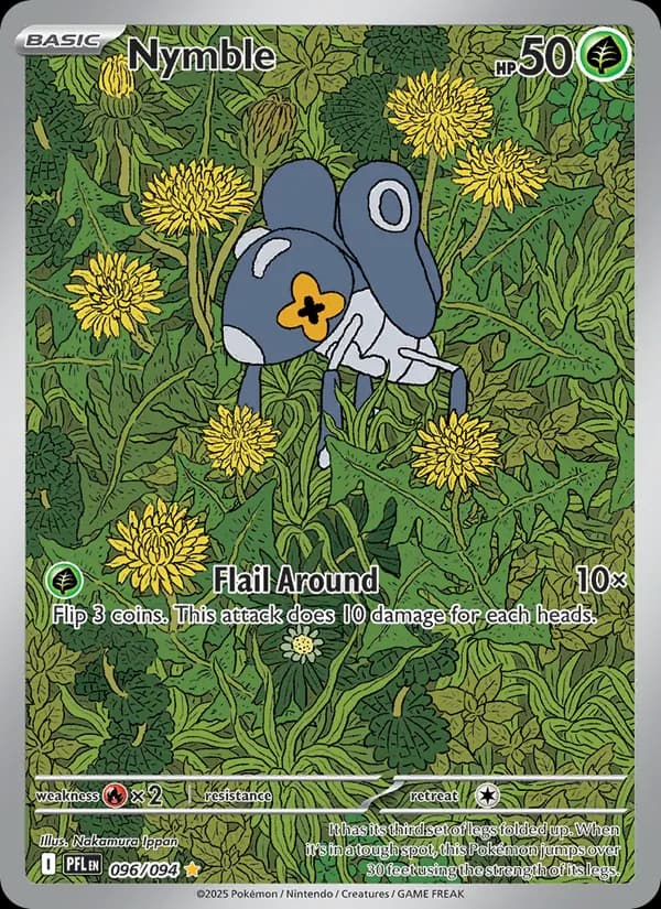 Nymble card in English