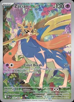 Zacian card in English