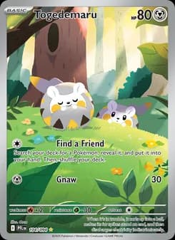 Togedemaru card in English