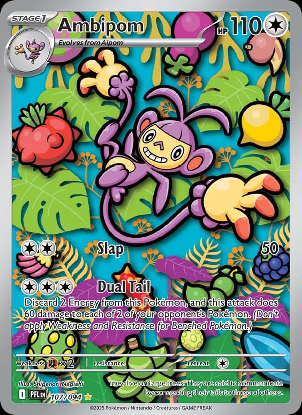 Ambipom card in English