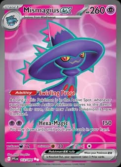 Mismagius ex card in English