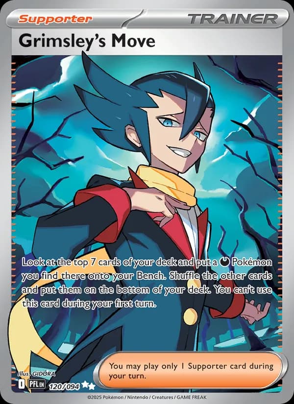 Grimsley's Move card in English