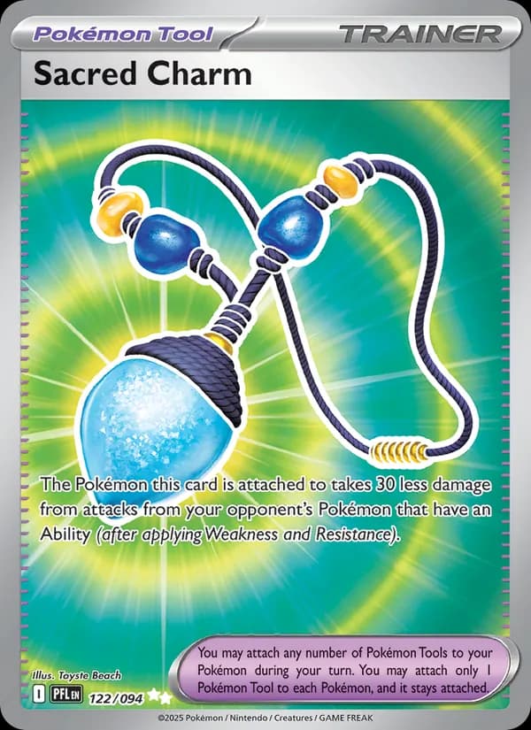 Sacred Charm card in English