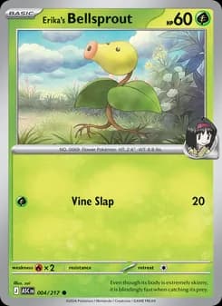 Erika's Bellsprout card in English