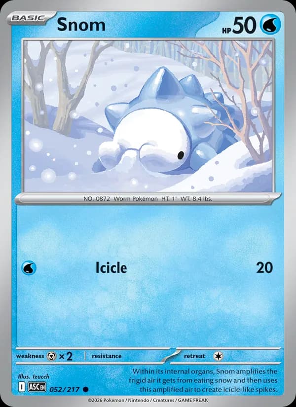 Snom card in English