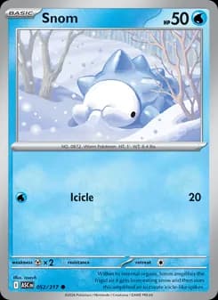 Snom card in English