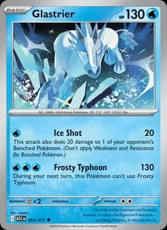 Glastrier card in English
