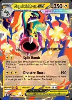 Mega Eelektross ex card in English