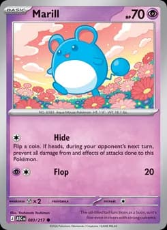 Marill card in English